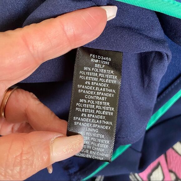 NEW Adelyn Rae Fit-and-Flare Navy Blue Dress S - Picture 12 of 12